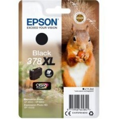 Epson 378XL Black Ink Cartridge C13T37914010 - Print Up to 500 Pages, High Quality & Reliable Performance